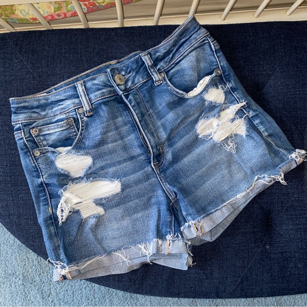 American eagle jean shorts